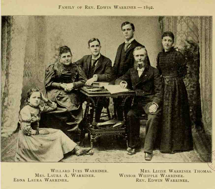 Family of Edwin Warriner, genealogy, history, ancestry