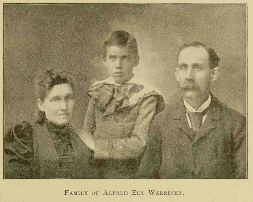 Family of Ely Warriner, genealogy, history, ancestry