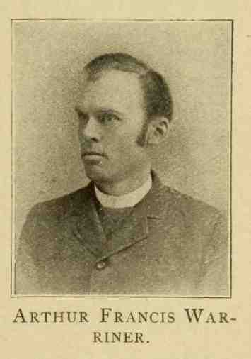 Arthur Francis Warriner, genealogy, history, ancestry