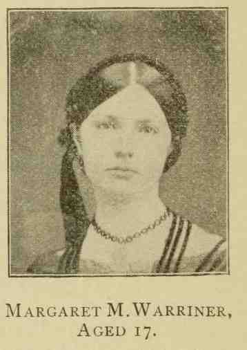 Margaret M Warriner, genealogy, history, ancestry