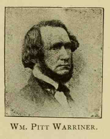 Wm Pitt Warriner, genealogy, history, ancestry