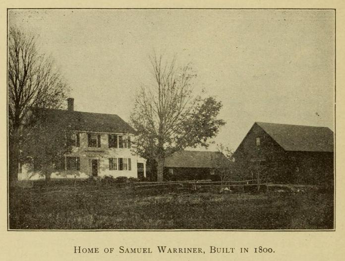 Home of Samuel Warriner, genealogy, history, ancestry