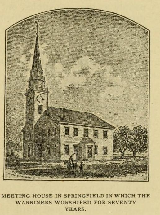 Meeting House in Springfield, genealogy, history, ancestry